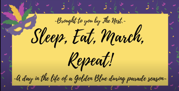 A Mardi Gras Day in the Life of the Golden Blues